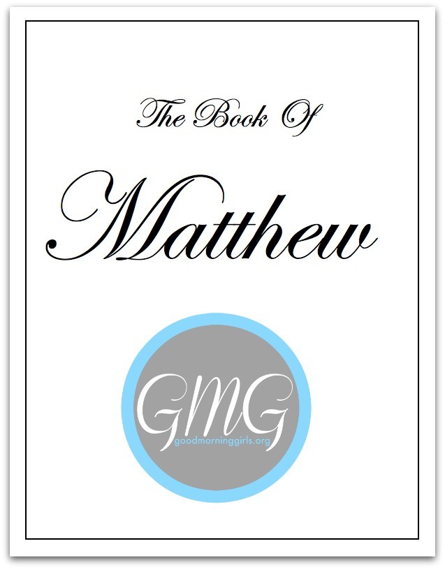 Matthew eWorkbook cover