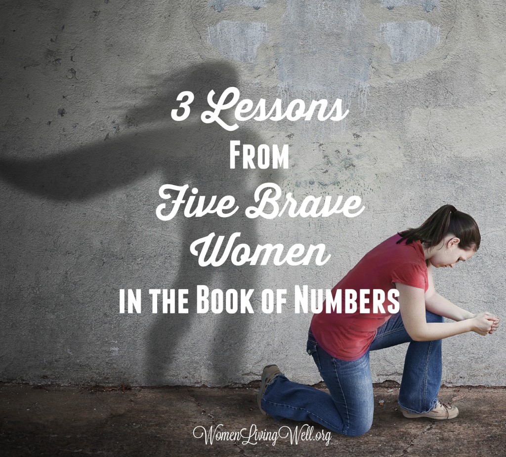 In the book of Numbers we see five brave women and together they give us three powerful lessons. Here is what we can learn from their lives. #Biblestudy #Numbers #WomensBibleStudy #GoodMorningGirls