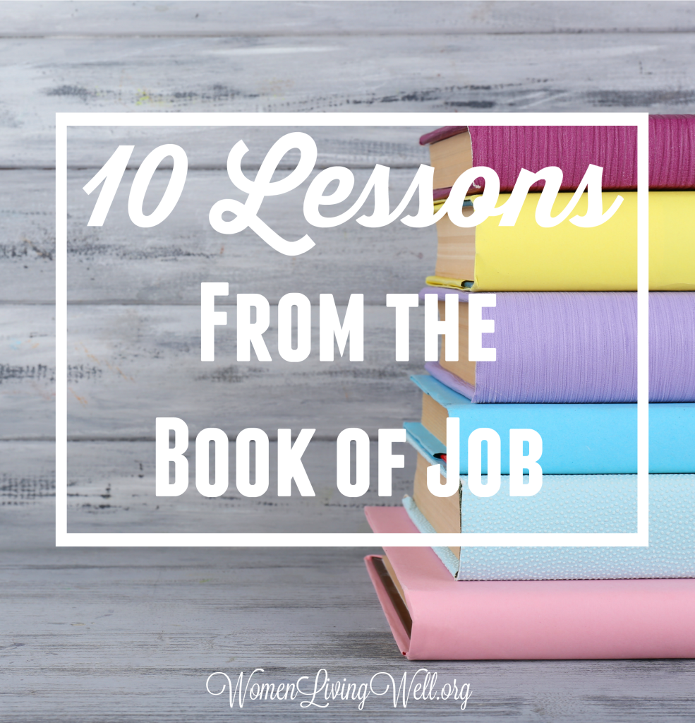 In this very enlightening study through the book of Job, there are 10 lessons we see that are vitally important to every Christian. #Biblestudy #Job #WomensBibleStudy #GoodMorningGirls