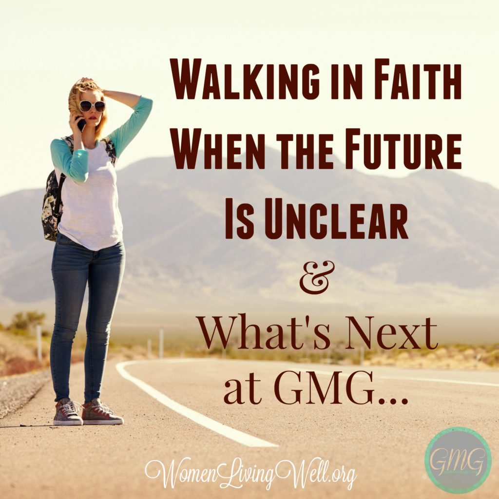 Sometimes God answers immediately, sometimes he asks us to start walking in faith while waiting for the answer. Here's what to do when the future is unclear. #Biblestudy #Luke #WomensBibleStudy #GoodMorningGirls