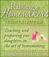 I’m Over On Raising Homemakers Today!