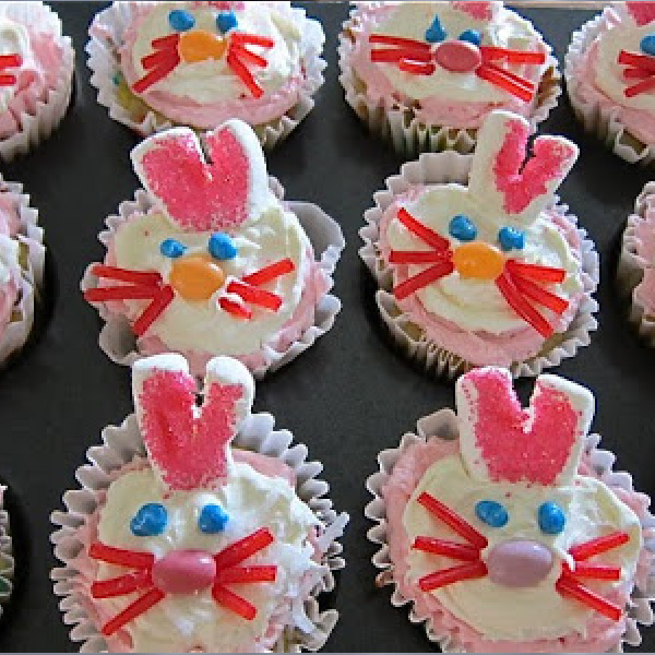 How To Make Bunny Cupcakes