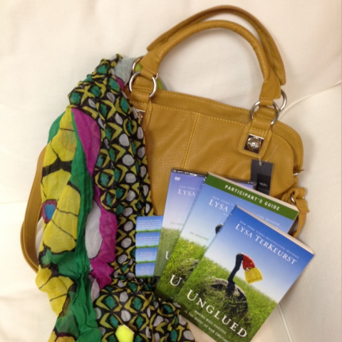 FUN Unglued Yellow Purse Giveaway – Winner to be Announced on the Webcast!