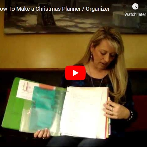 My Christmas Planner – A Tutorial
