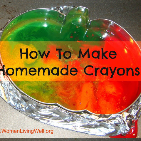 How To Make Homemade Crayons & Link-Up Party!