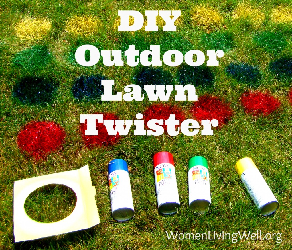 DIY Outdoor Lawn Twister