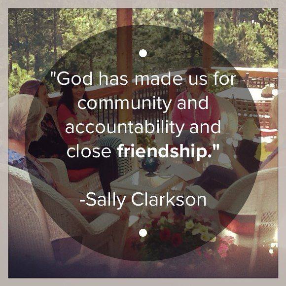 sally clarkson community
