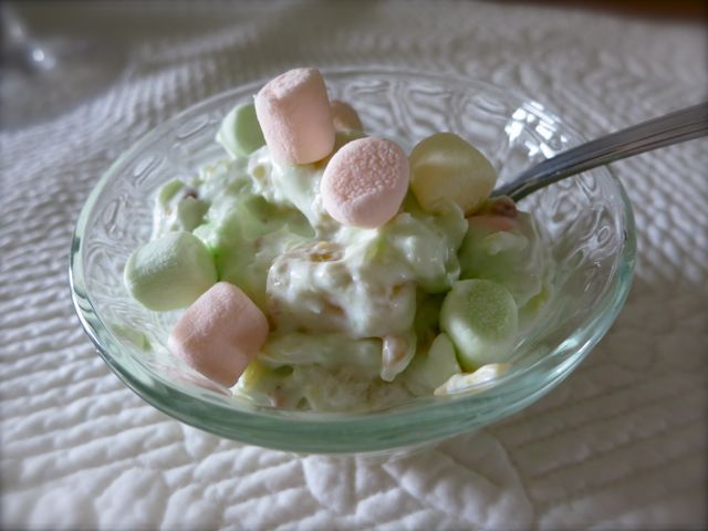 salad pistachio marshmallow