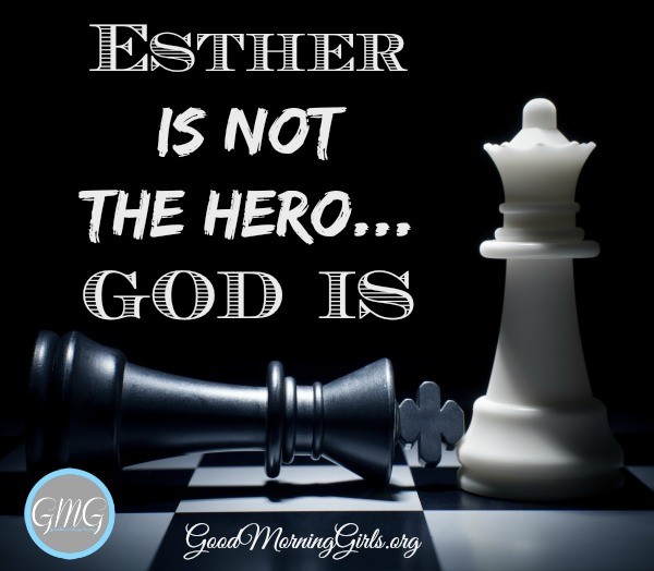 While God's name is not mentioned anywhere in the book of Esther, Esther is not the hero, God is. Here is now we see God through the entire book. #Biblestudy #Esther #WomensBibleStudy #GoodMorningGirls