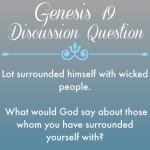 Genesis 19 discussion question