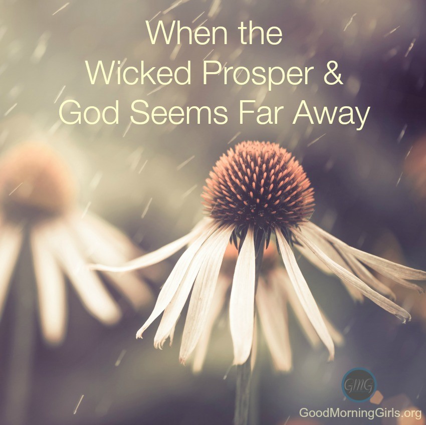 When the Wicked Prosper and God Seems Far Away {Psalm 10}