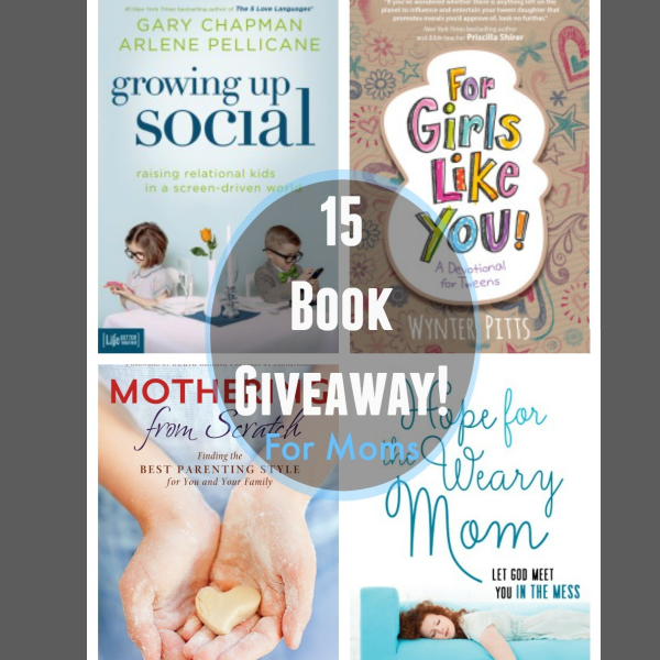 15 Book Giveaway For Moms!