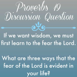 Proverbs19