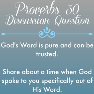 Proverbs30
