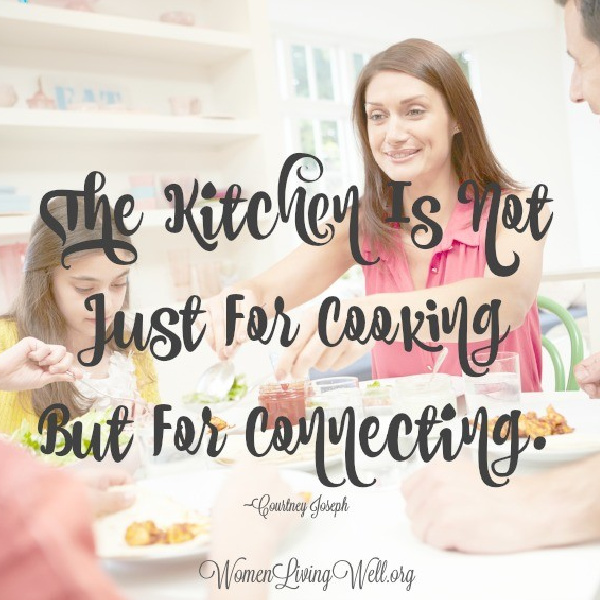 The Kitchen Is Not Just For Cooking But For Connecting