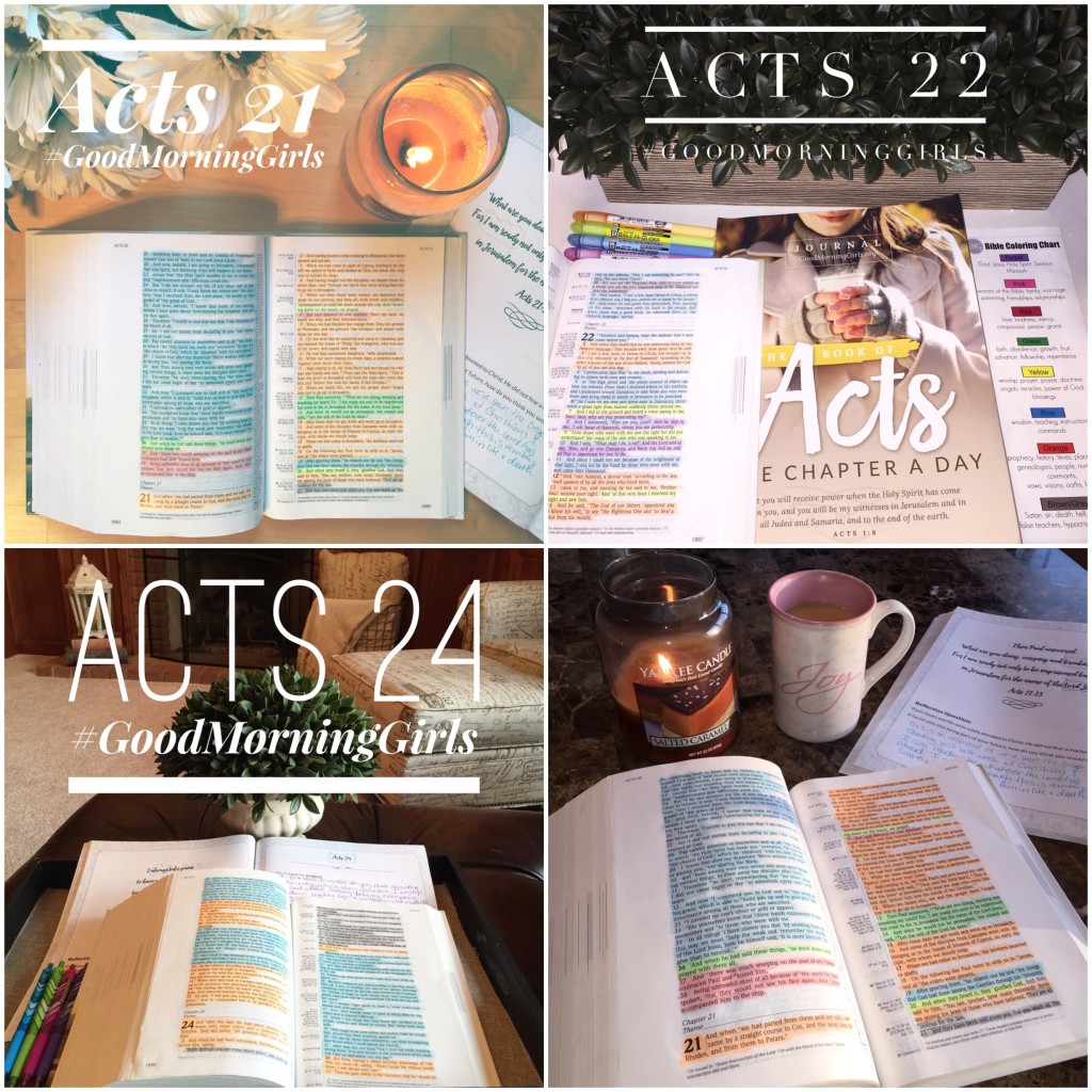 Color Coding Acts 21-25