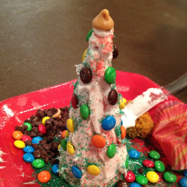 Ice Cream Cone Christmas Trees: Fun Edible Activity for Kids