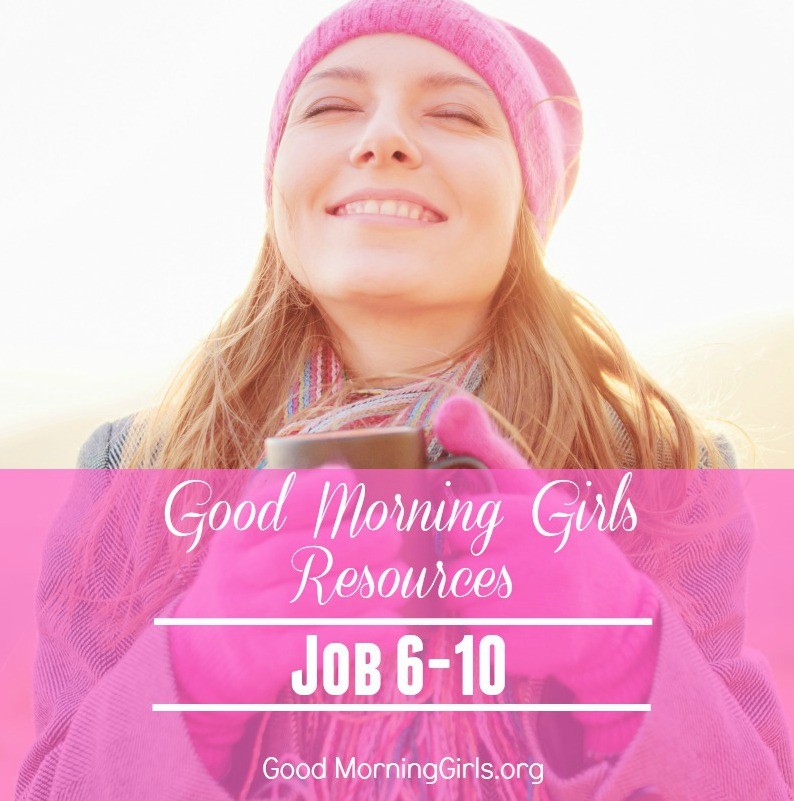 Join Good Morning Girls as we read through the Bible cover to cover one chapter a day. Here are the resources you need to study the Book of Job. #Biblestudy #Job #WomensBibleStudy #GoodMorningGirls