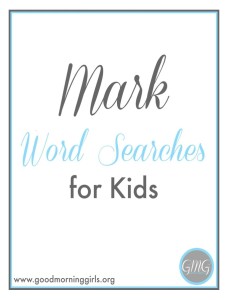 Mark Word Searches for Kids