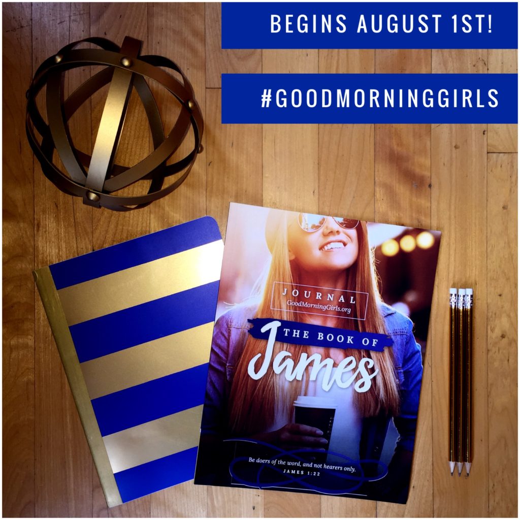 Join Good Morning Girls as we read through the Bible cover to cover one chapter a day. Here are the resources you need to study the Book of James. #Biblestudy #James #WomensBibleStudy #GoodMorningGirls