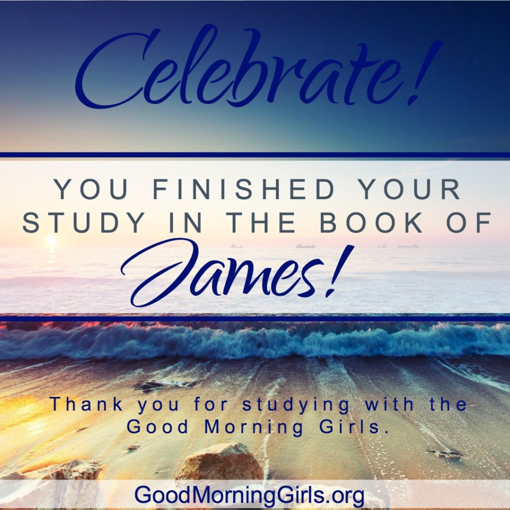Celebrate the book of James