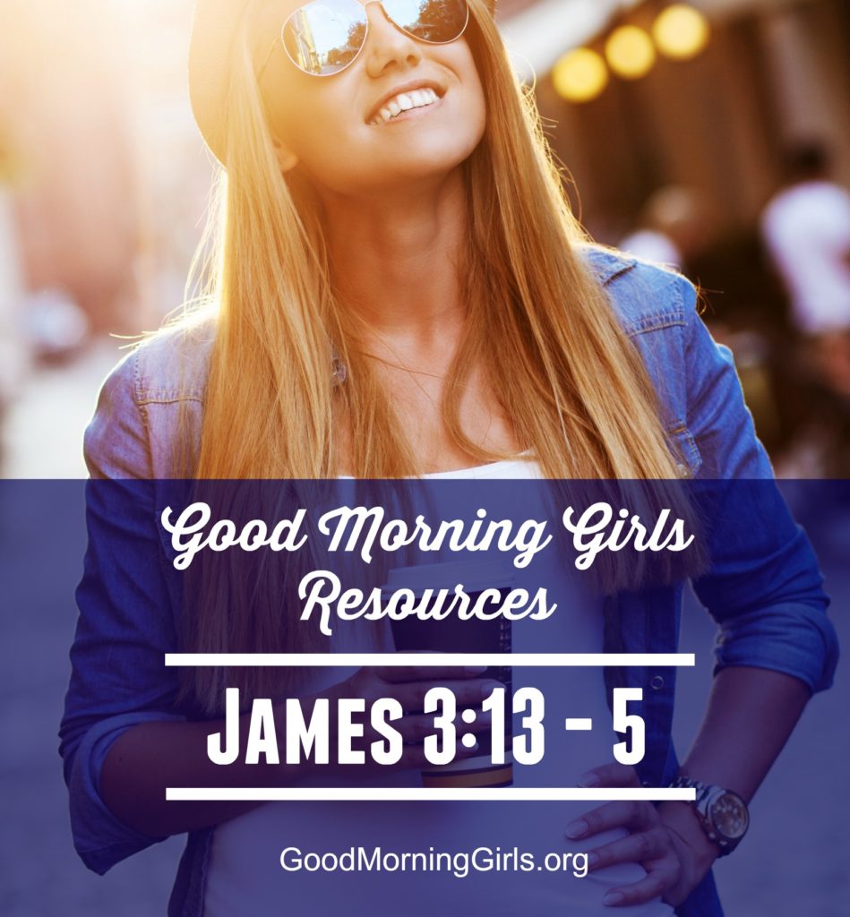 Join Good Morning Girls as we read through the Bible cover to cover one chapter a day. Here are the resources you need to study the Book of James. #Biblestudy #James #WomensBibleStudy #GoodMorningGirls