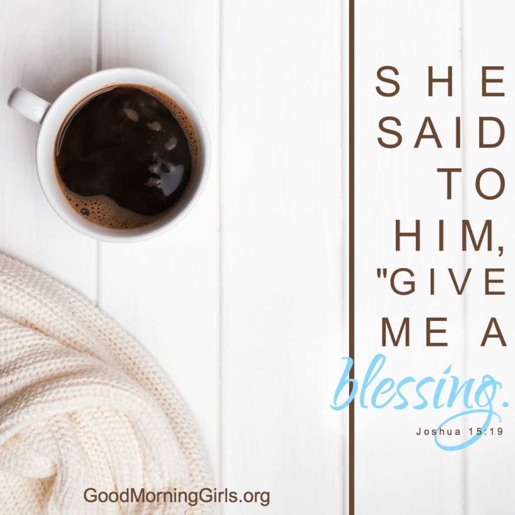 Good Morning Girls Resources {Joshua 11-15} - Women Living Well