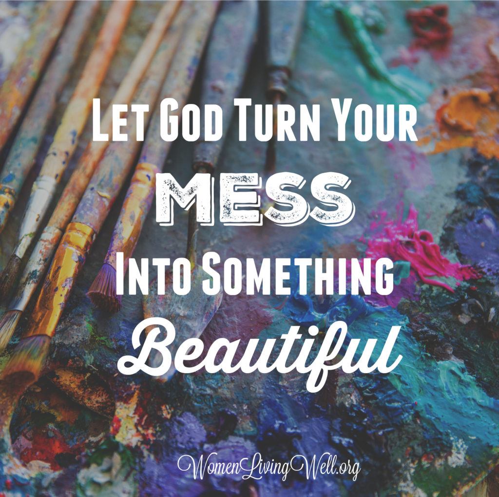 In the Old Testament, we see a lot of messy people with dysfunctional lives. This is good news for us. Let God turn your mess into something beautiful. #Biblestudy #Joshua #WomensBibleStudy #GoodMorningGirls