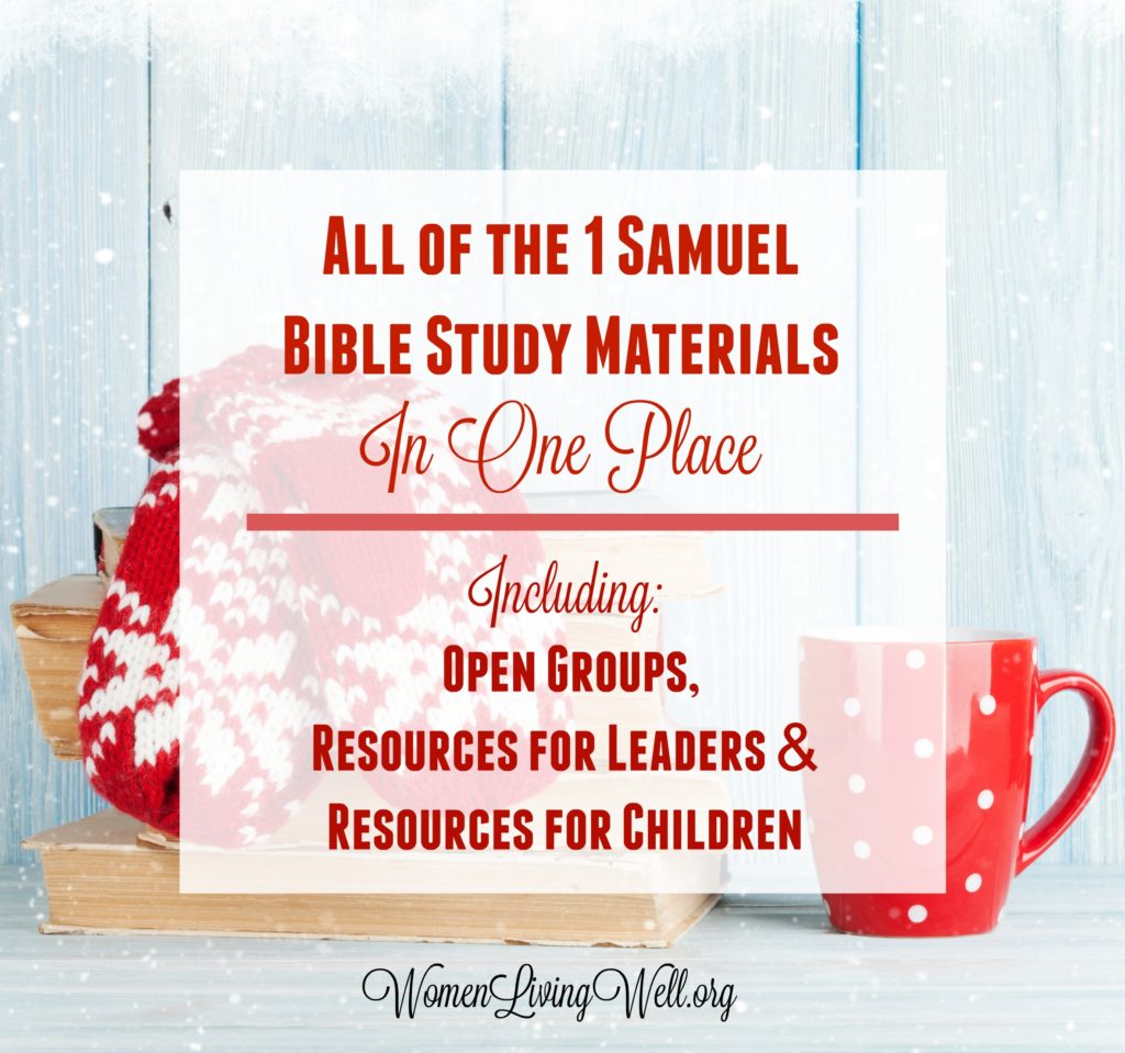 Join Good Morning Girls as we read through the Bible cover to cover one chapter a day. Here are the resources you need to study the Book of 1 Samuel. #Biblestudy #1Samuel #WomensBibleStudy #GoodMorningGirls