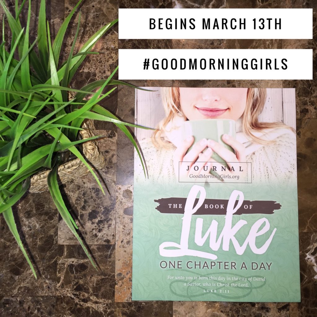 Join Good Morning Girls as we read through the Bible cover to cover one chapter a day. Here are the resources you need to study the Book of Luke. #Biblestudy #Luke #WomensBibleStudy #GoodMorningGirls