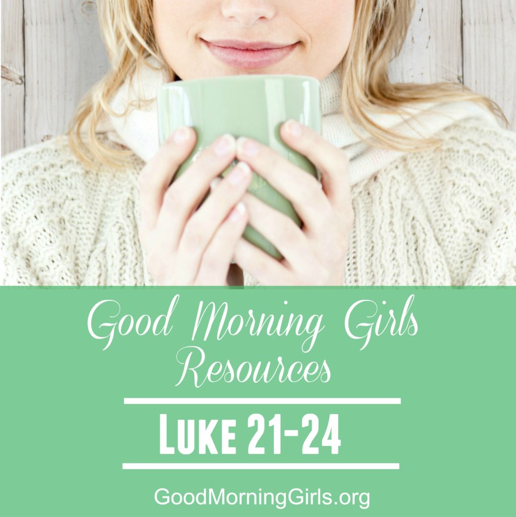 Join Good Morning Girls as we read through the Bible cover to cover one chapter a day. Here are the resources you need to study the Book of Luke. #Biblestudy #Luke #WomensBibleStudy #GoodMorningGirls