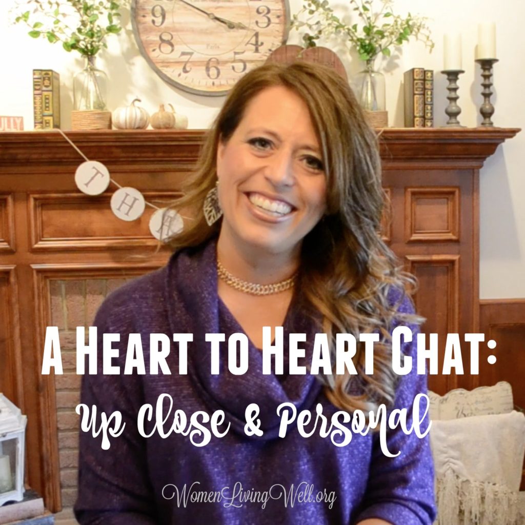 In this video, I get up close and personal with you all. I sit down to have a heart to heart chat with you about what God has been speaking to me lately. #WomenLivingWell #GoodMorningGirls #Heartoheart #RestandRelease