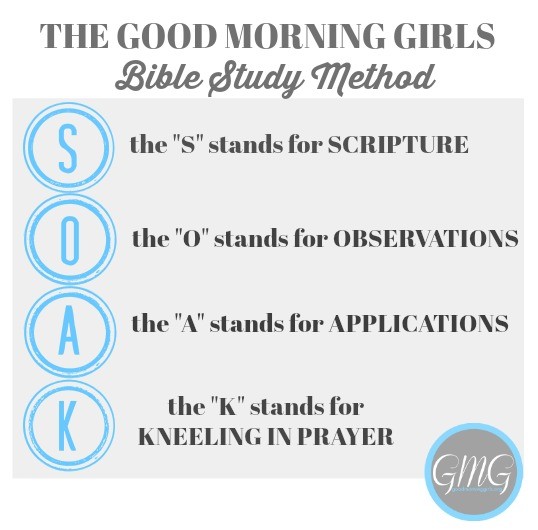 The SOAK Bible study method