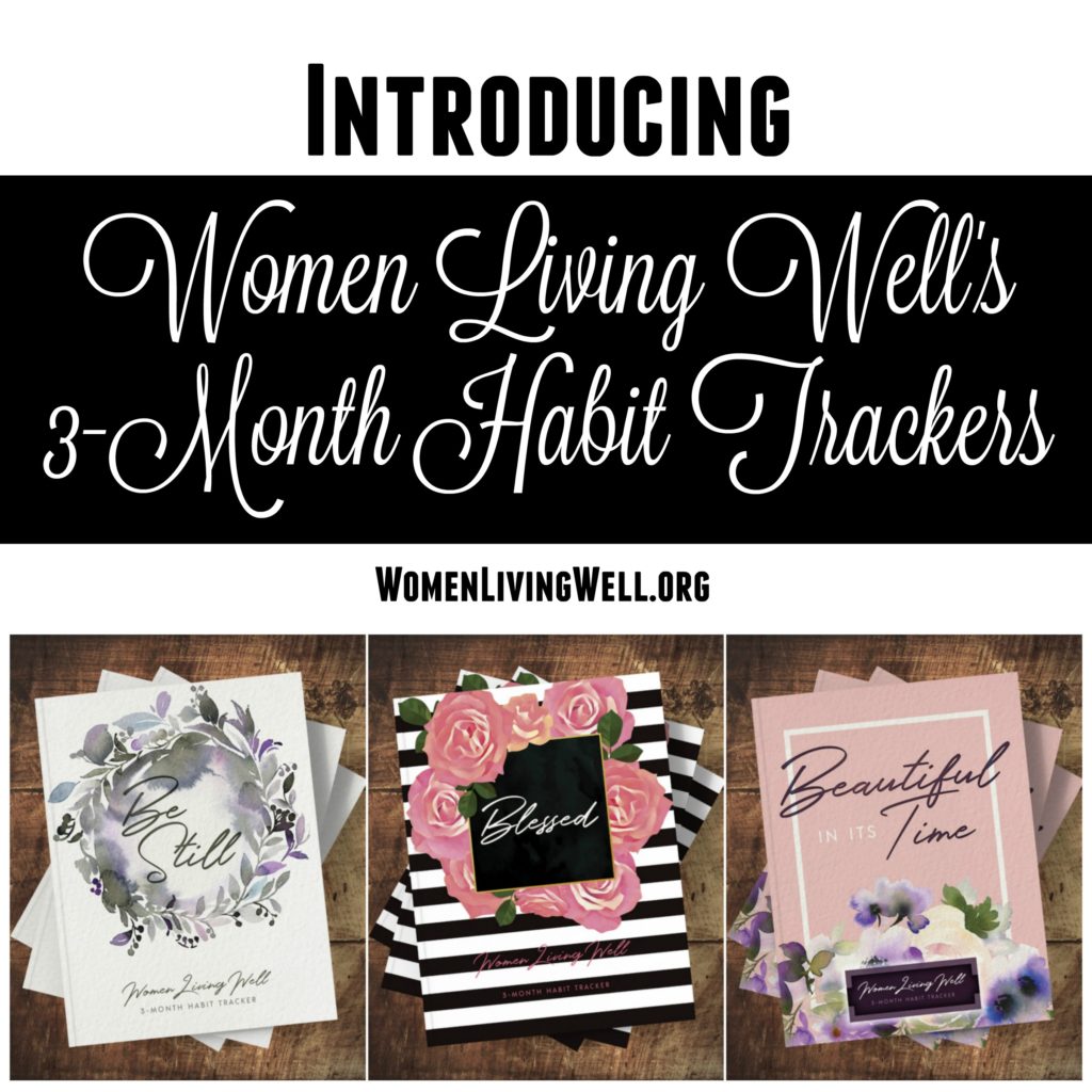 Take this habit tracking challenge with these gorgeous 3-month habit trackers. Start making new habits today and in three months you'll be so glad you did. #WomenLivingWell #habittracker #bulletjournal