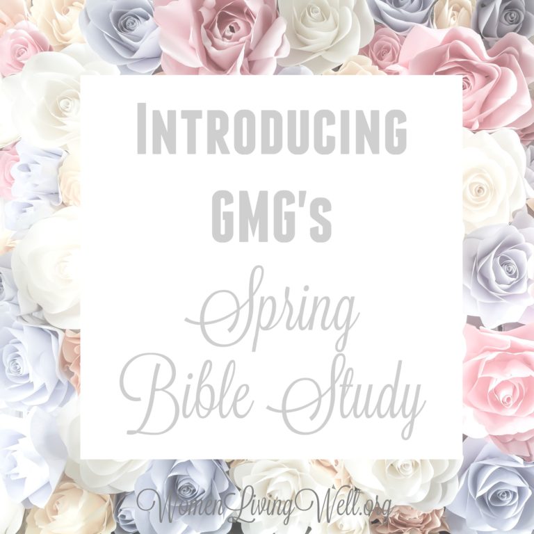 Introducing GMG’s Spring Bible Study!
