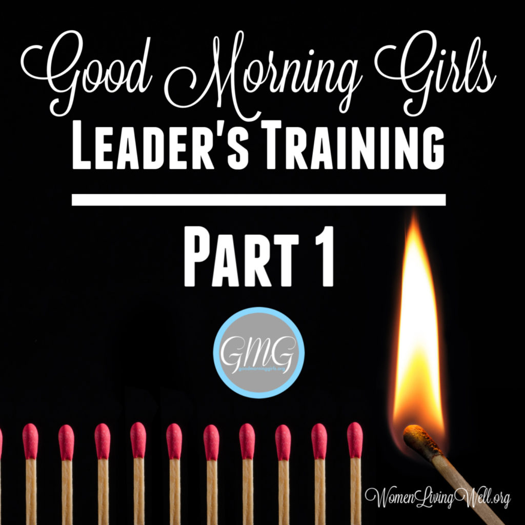 Good Morning Girls Leaders Training