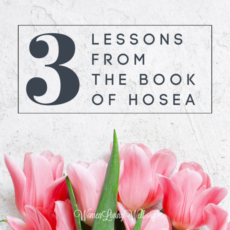 3 Lessons from the Book of Hosea
