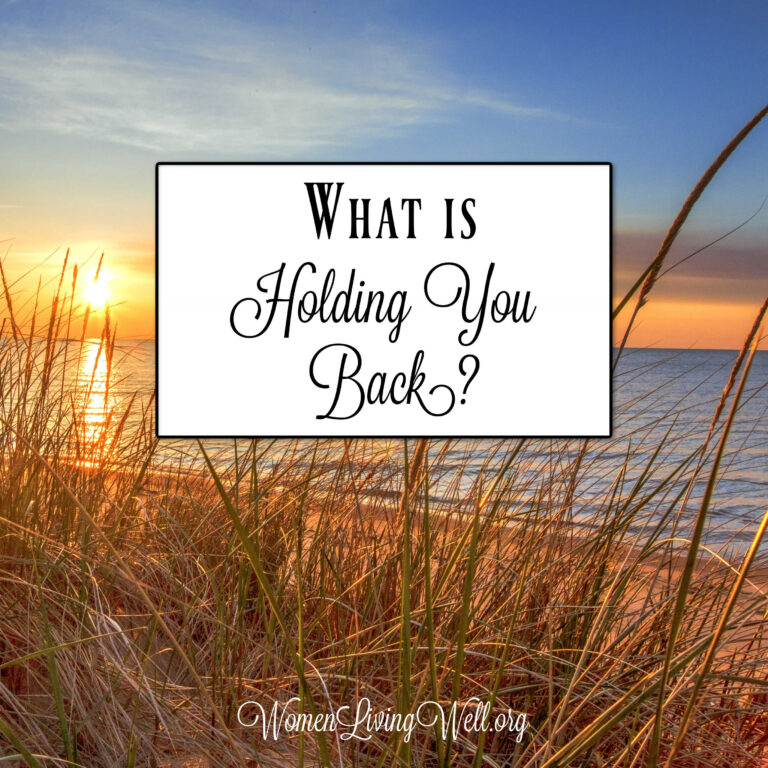 What is Holding You Back?