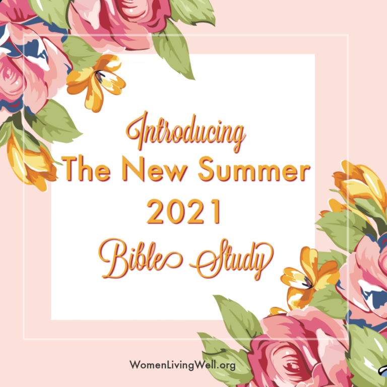 Introducing The New Summer 2021 Bible Study