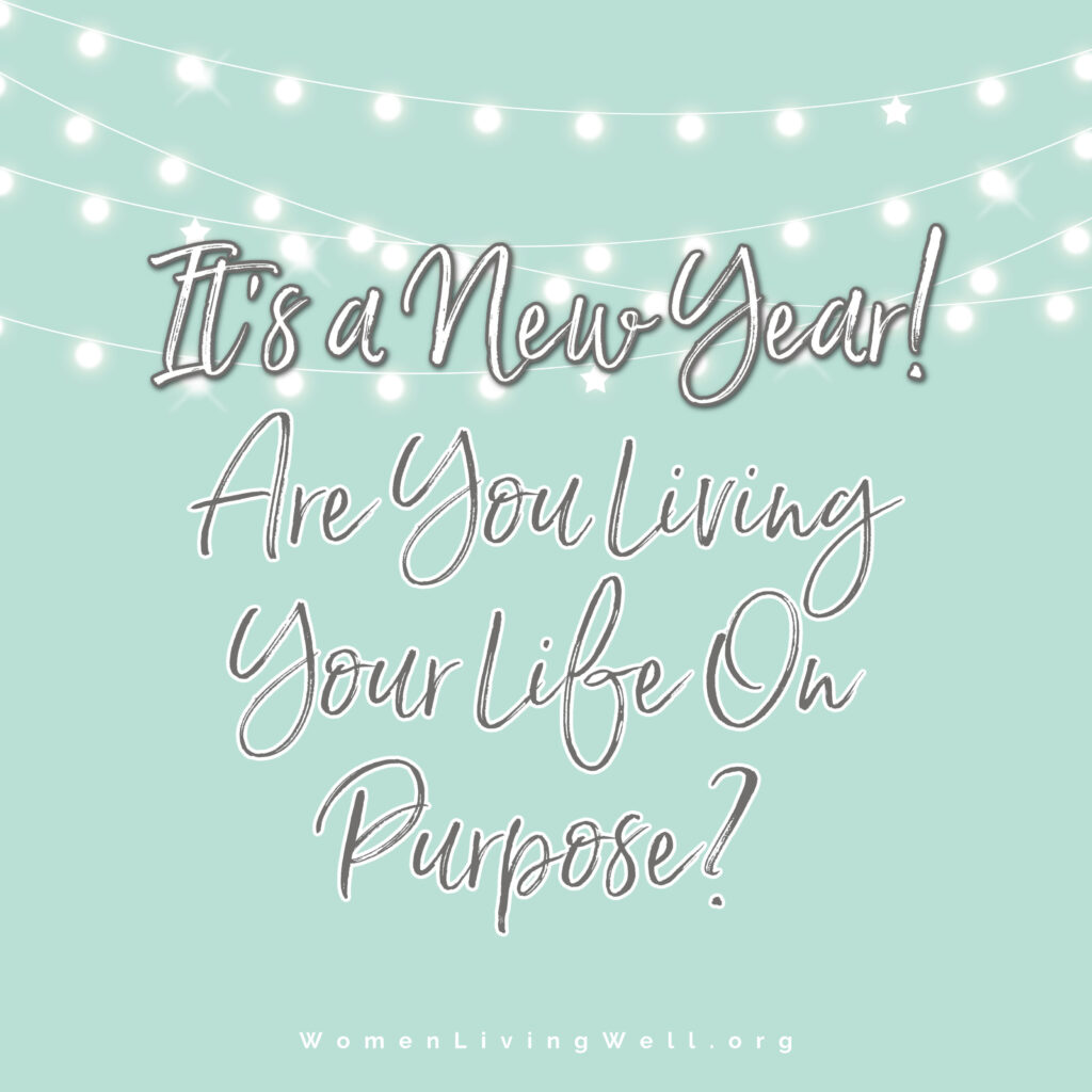 In today's video, I share that the start of a new year is a perfect time to begin living your life on purpose. #Biblestudy #Ephesians #WomensBibleStudy #GoodMorningGirls