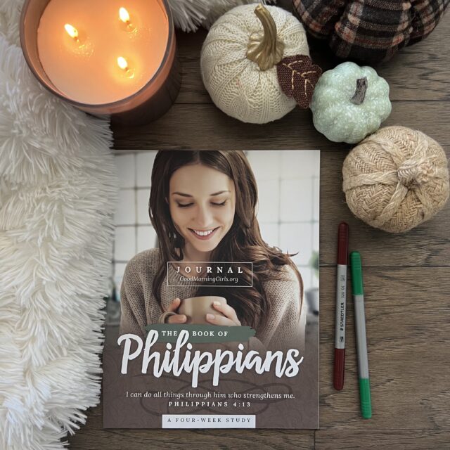 Good Morning Girls Resources for the Book Of Philippians - Women Living ...