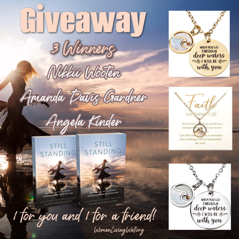 The 3 Giveaway Winners Are…