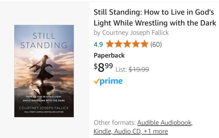 STILL STANDING is just $8.99 on Amazon RIGHT NOW!