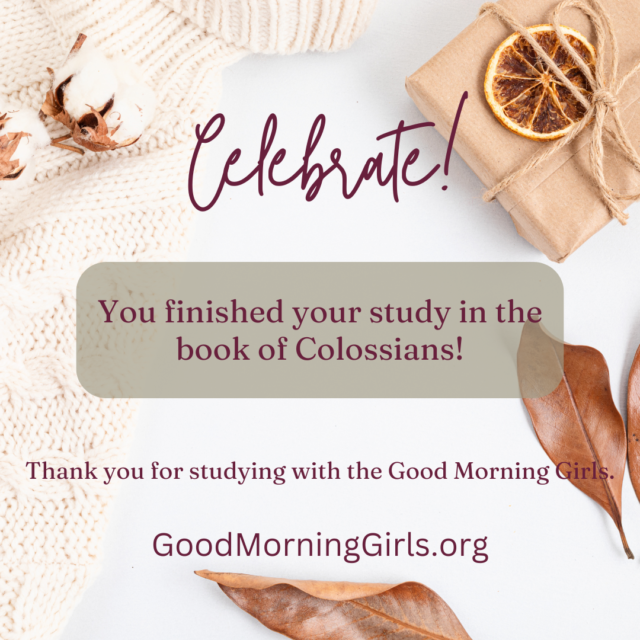 4 Lessons from The Book of Colossians - Women Living Well