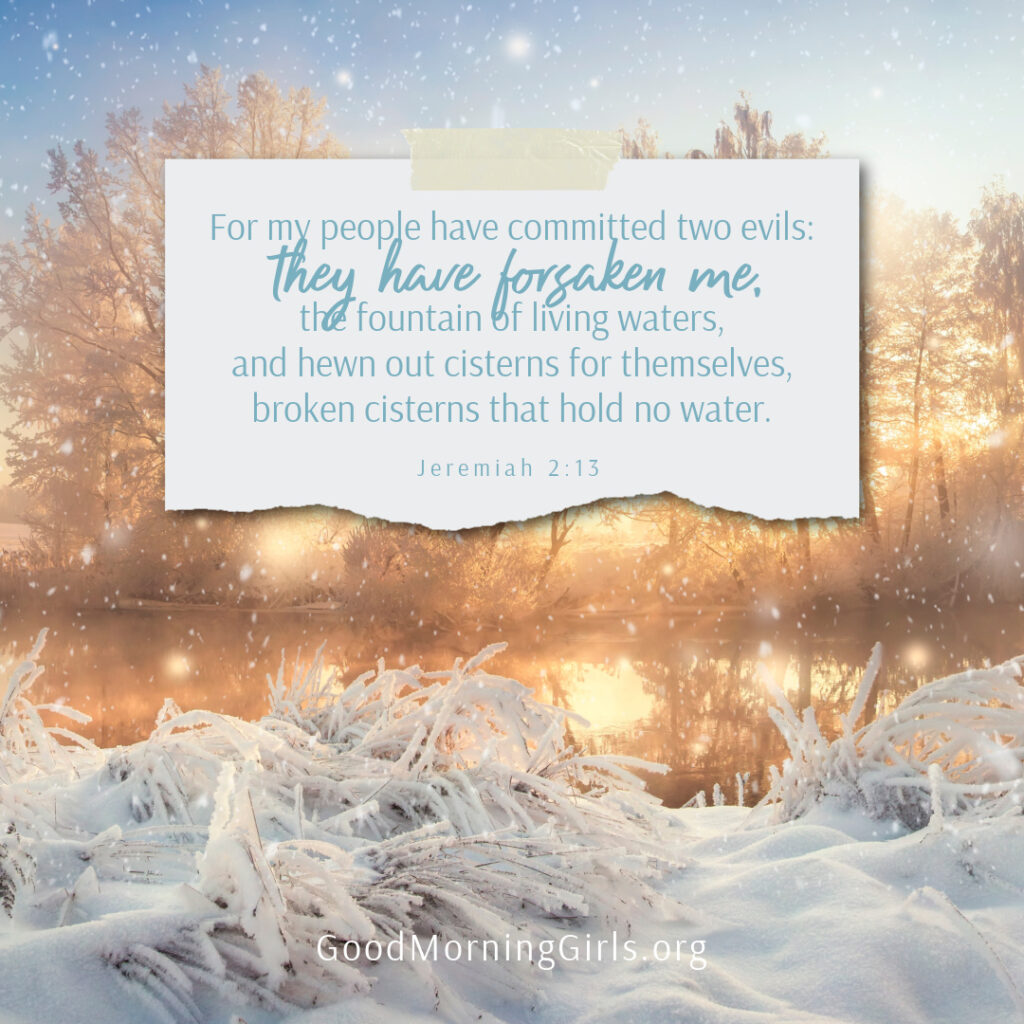 Jeremiah 2:13