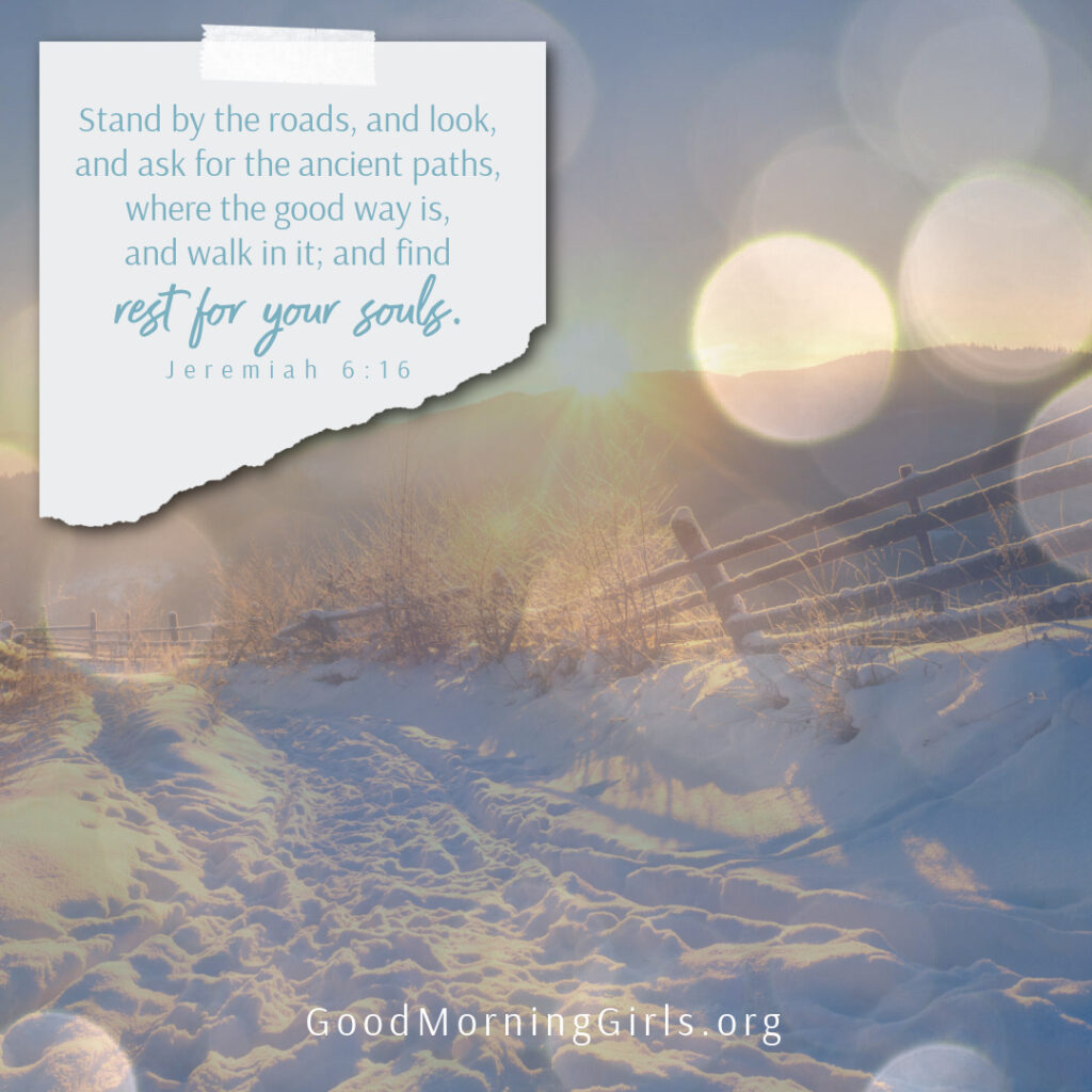 Jeremiah 6:16