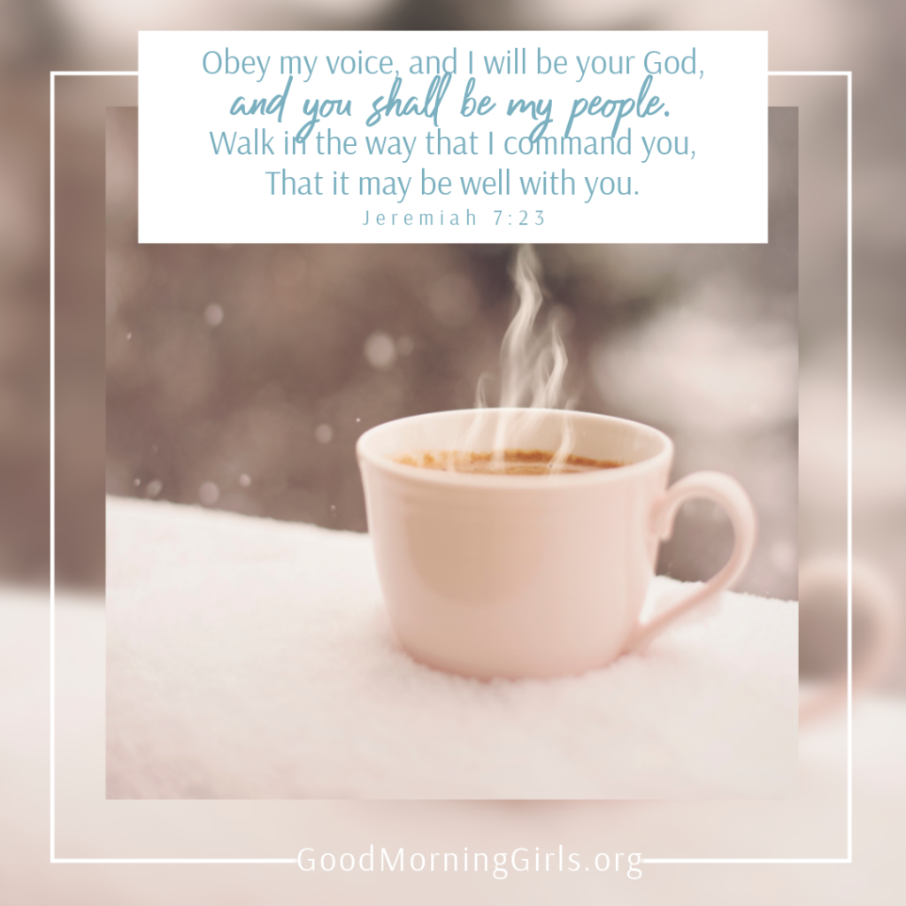 Jeremiah 7:23