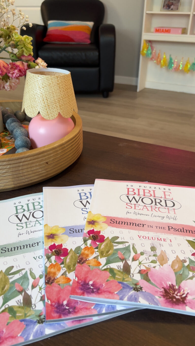 🧩 🔍 Puzzle, Pray, and Press into Peace: Meet Summer in the Psalms