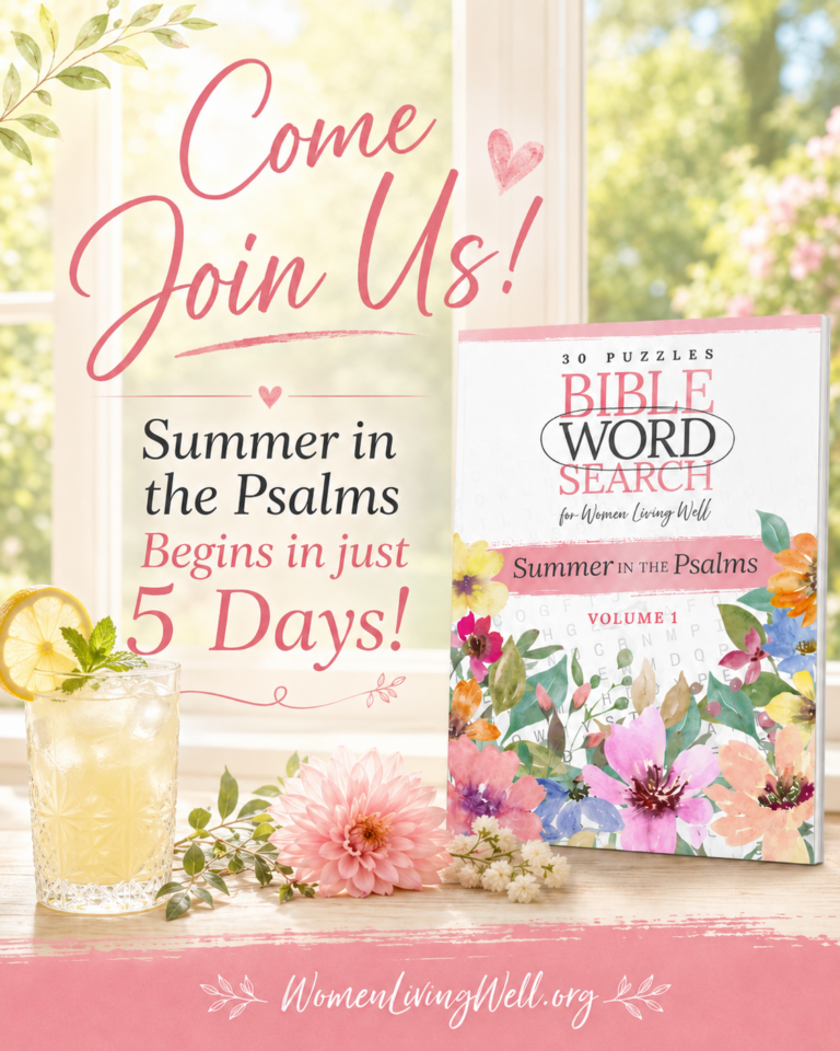 ⏳ 5 Days Until We Begin! 🌸Summer in the Psalms🌸