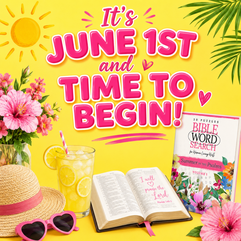 🏖️ It’s June 1st and Time to Begin! ✨